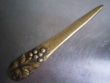 COUPE PAPIER ANCIEN BRONZE