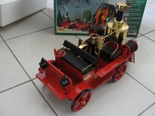 WILESCO D 305 Pompe à incendie à vapeur, rouge/noir + laiton, neuf