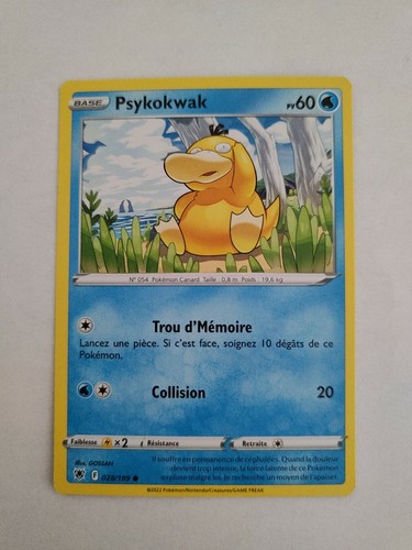 Carte pokemon psykokwak - carte,