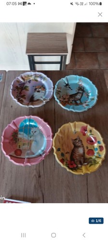 Lot assiettes - lot, 4