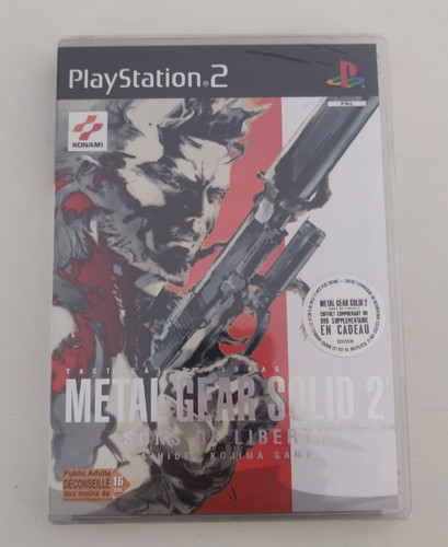 Ps2 metal gear solid - metal,