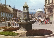 Carte postale ancienne OLD POSTCARD HONGRIE HUNGARY MAGYAR PECS ZSOLNAY-KUT 1985