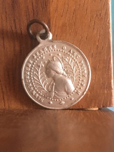 Ancien pendentif médaille - ancien,