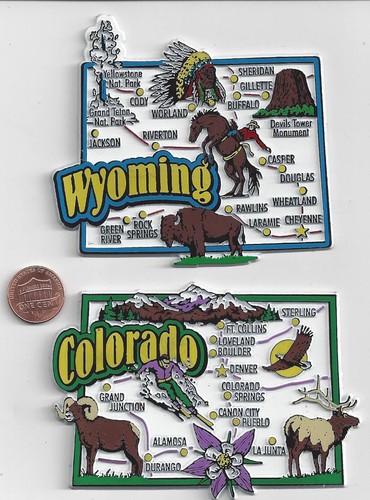 Wyoming and colorado - wyoming, state