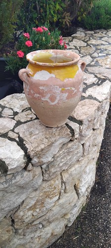 Ancien pot confit a - pot,