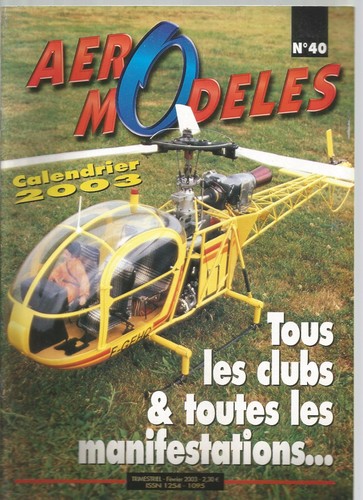 Aero modeles evolution - n°40,