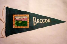 FANION DE BRECON Pays-de-Galle Royaume-Uni - en tissu