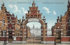 ARMENTIERES - Portail d'entrée de la Maison de Santé 