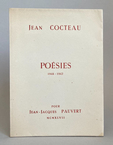 Jean cocteau poésies - jean,