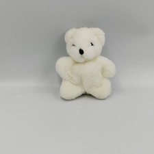 Ancienne peluche ours blanc