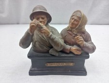 SCULPTURE TERRE CUITE J. LE GULUCHE A. HANNE ISLE ADAM SIGNE NUMEROTE XIXeme TBE