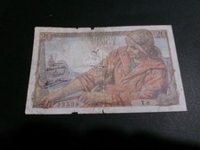 Billet banque france - france, 20