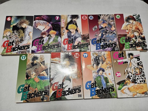 Lot livres manga get - 9,