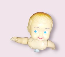 figurine bébé nageur ancien