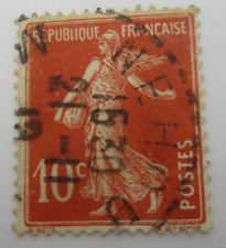 FRANCE TIMBRE N° 138 - CACHET TIRETE NEHOU - SEMEUSE CAMEE