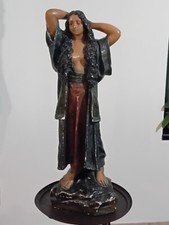 STATUE FEMME ORIENTAL PLATRE