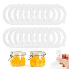 Weck Lot de 20 joints d'étanchéité en caoutchouc pour bocaux Weck