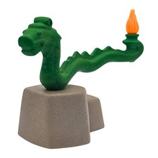 Playmobil roche grise statue