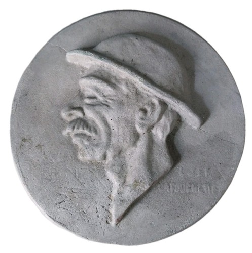 Médaille fonte art de - médaille, en