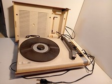 Thomson Tourne disque de voyage avec poigne de transport vintage 33 et 45 tours