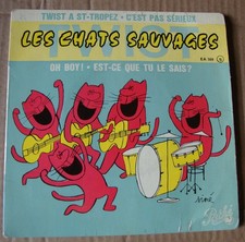 VINYLE EP 45T LES CHATS