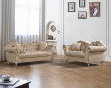 Canapé Chesterfield en