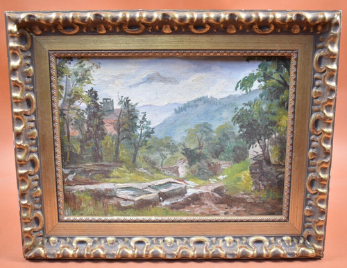 Peinture huile sur - peinture,