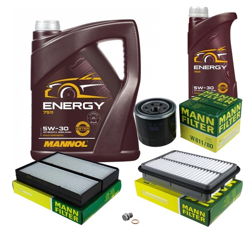 Inspection set mannol - set, 6l