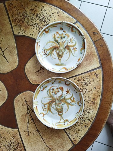 Deux ancienne assiettes de - ancienne,