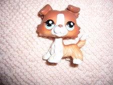Littlest Pet Shop #1542 collie colley lps chien