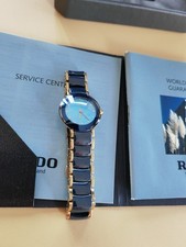 Rado Diastar Coupole Bleue Vintage 23mm boite et documents full set