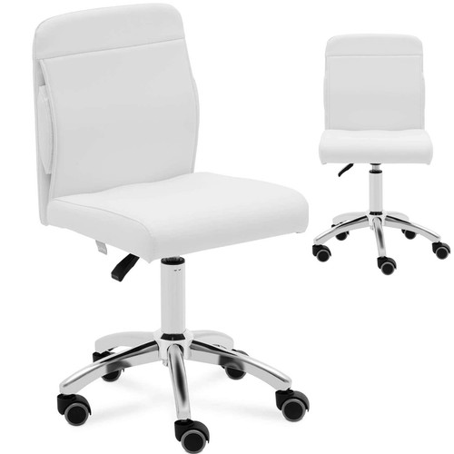 Tabouret cosmétique blanc