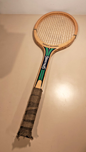 Raquette tennis bois - raquette,