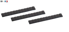 3 Barrettes plomb masse