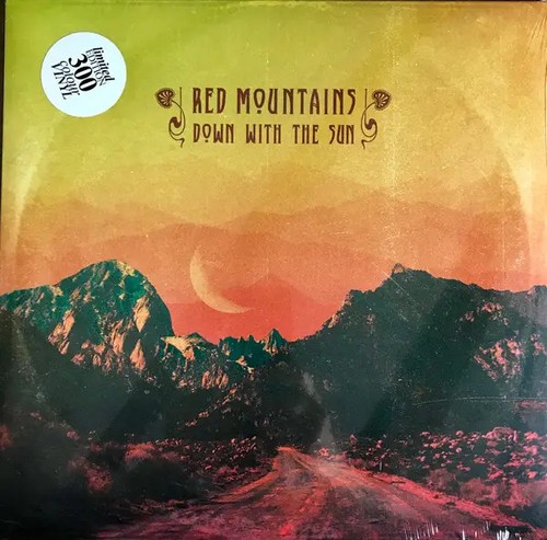 Red mountains down - mountains, with