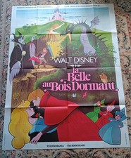 LA BELLE AU BOIS DORMANT Affiche Cinéma Originale 160x120 Movie Poster DISNEY
