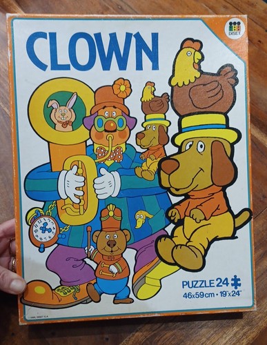 Puzzle clown pièces - 24,