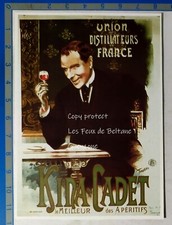 Publicité APERITIF KINA CADET COQUELIN CADET Tamigno advert