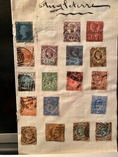 -POSTE TIMBRES  ANGLETERRE