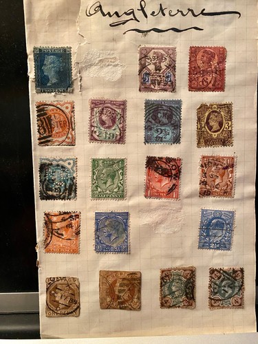 Poste timbres angleterre - timbres,