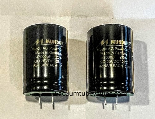 Two mundorf vdc mlytic - 25, ag