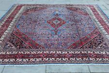 Tapis Oriental En Laine Bleu