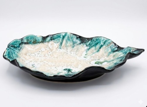 Grande feuille choux - (34cm),