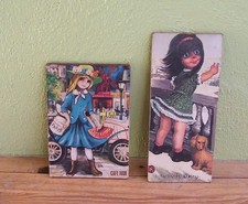 Lot de 2 petits tableaux