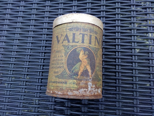 Ancienne boite tole - en, valtine
