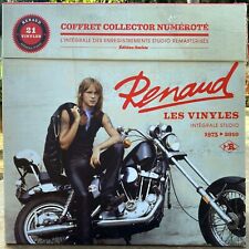 Coffret 33t Renaud - Les Vinyles - Intégrale Studio 1975 - 2010 - NUMEROTE - LP