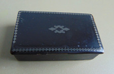 Tabatière Napoléon III, boîte à priser