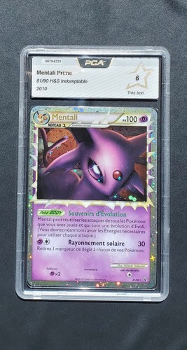 Carte pokémon mentali prime - mentali,