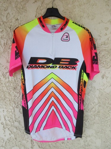 Maillot cycliste diamond - maillot, back