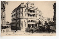 Thème LA BANQUE - les BANQUES étrangeres - ALGERIE - ORAN - la banque d'algerie